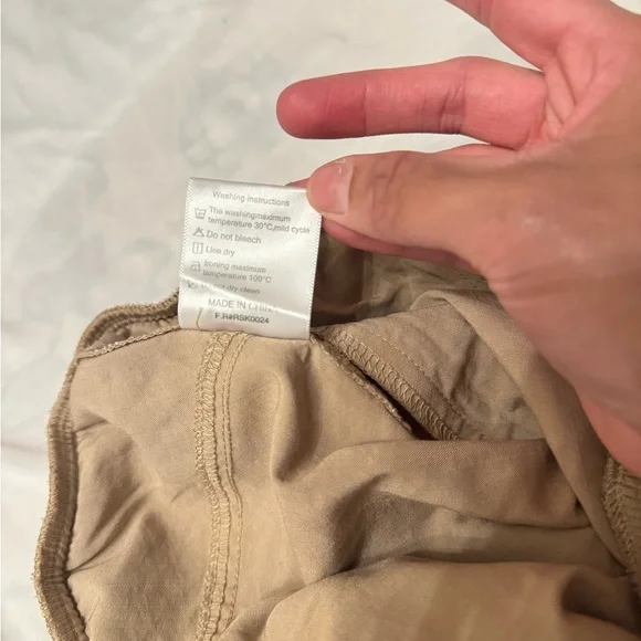 Men's Tan Cargo Pants - Picture 4 of 6